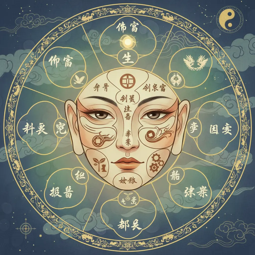 面相學 - 十二宮