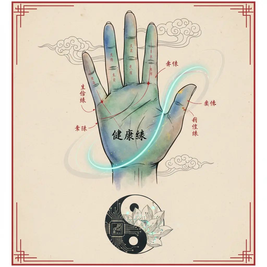 手相學 - 健康線