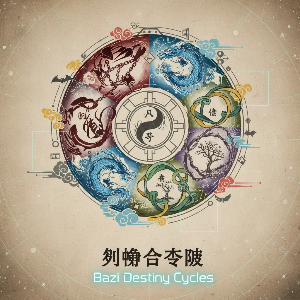 八字 - 刑衝合害破