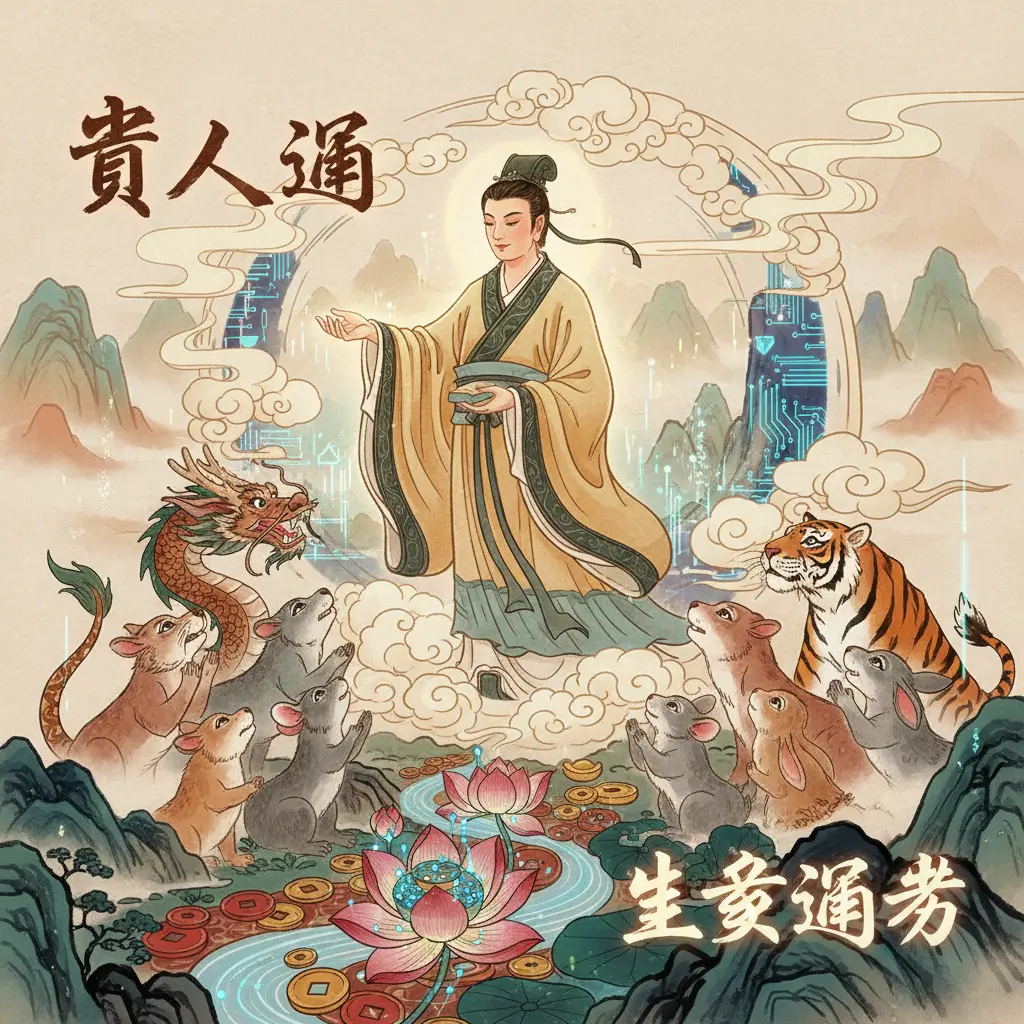 生肖運勢 - 貴人運