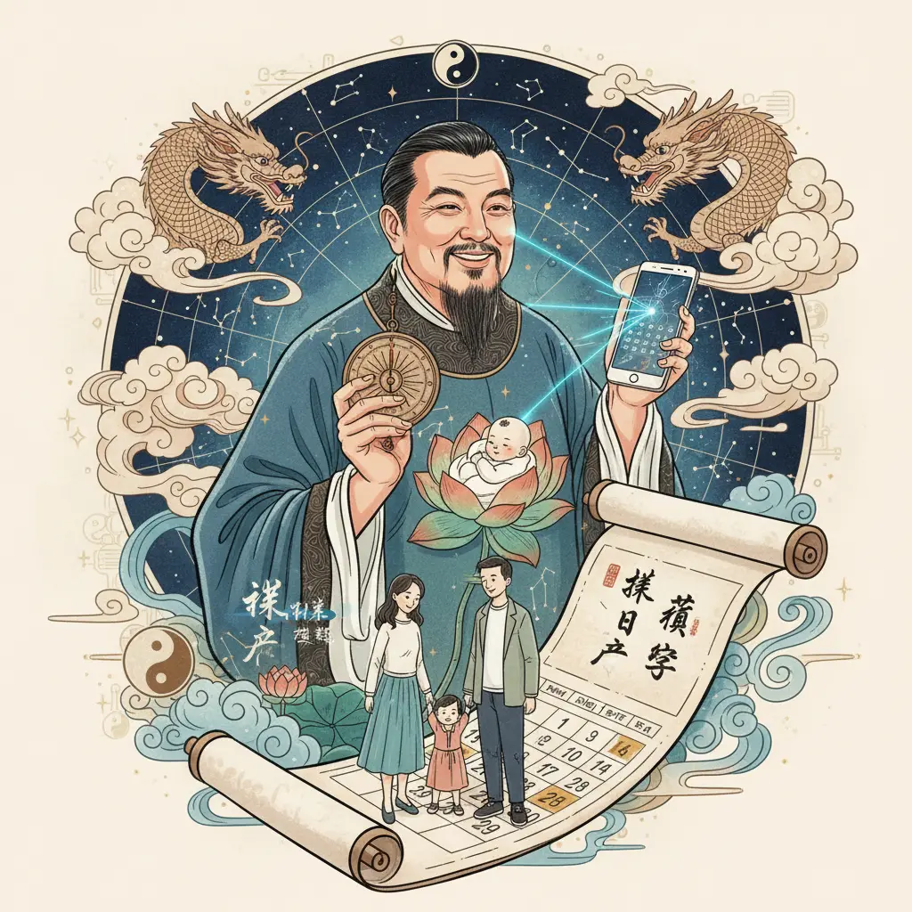 蘇民峯 - 擇日產子