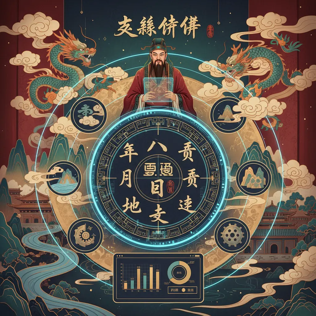 玄燊師傅 - 八字命盤