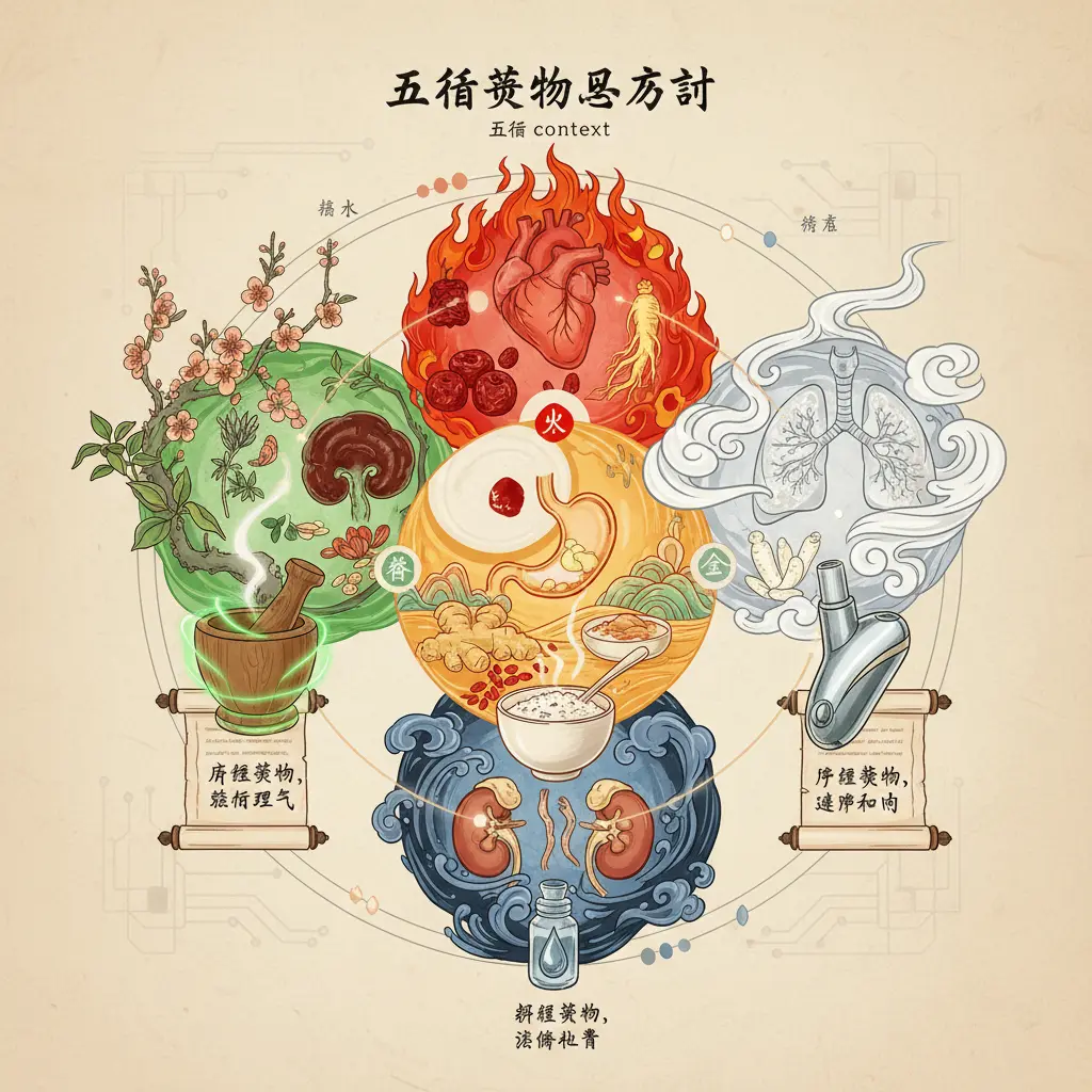 五行 - 五行藥物及方劑
