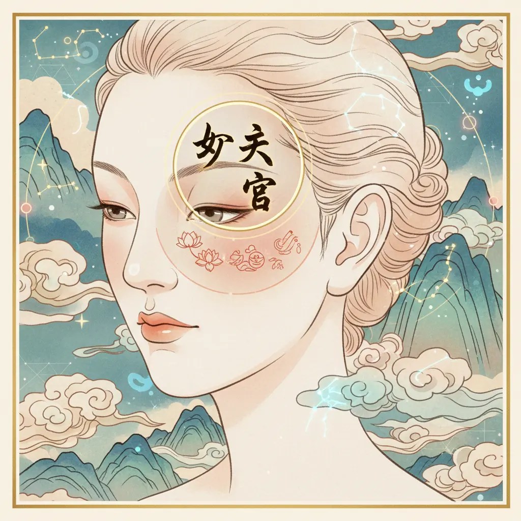 面相學 - 子女宮