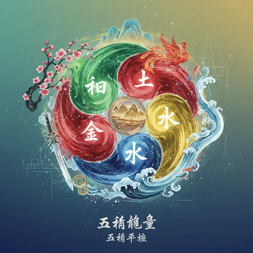 五行平衡 - 五行能量