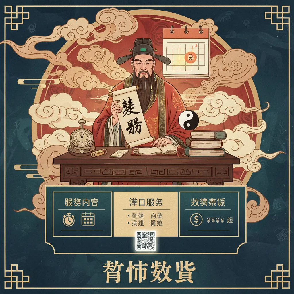 算命收費 - 擇日服務