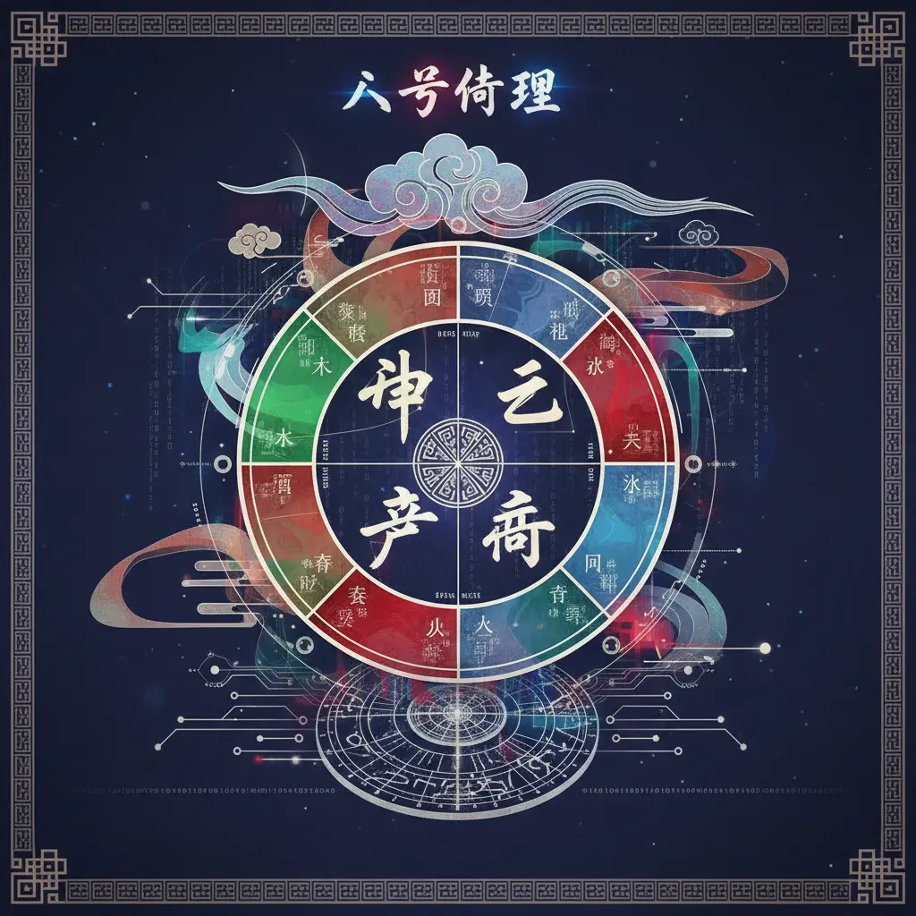 八字命理 - 八字命盤