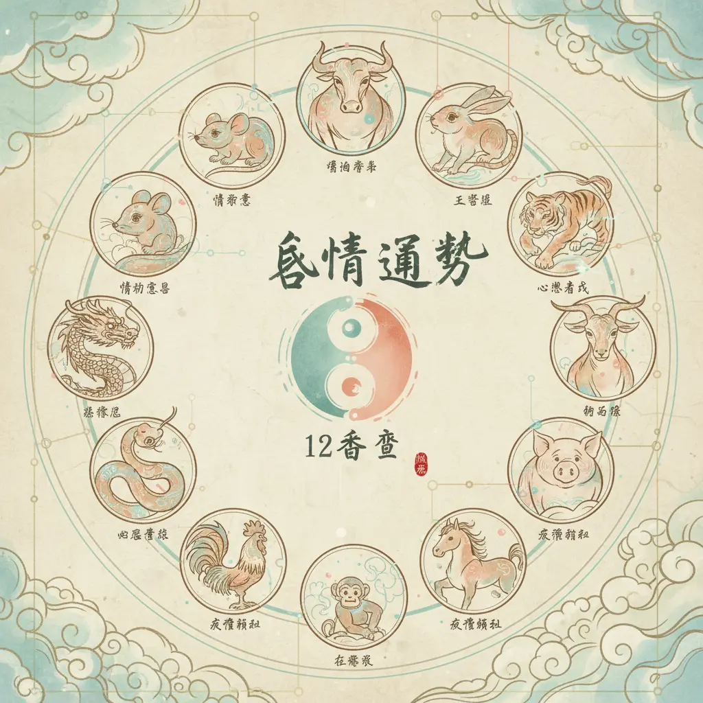 感情運勢 - 12星座