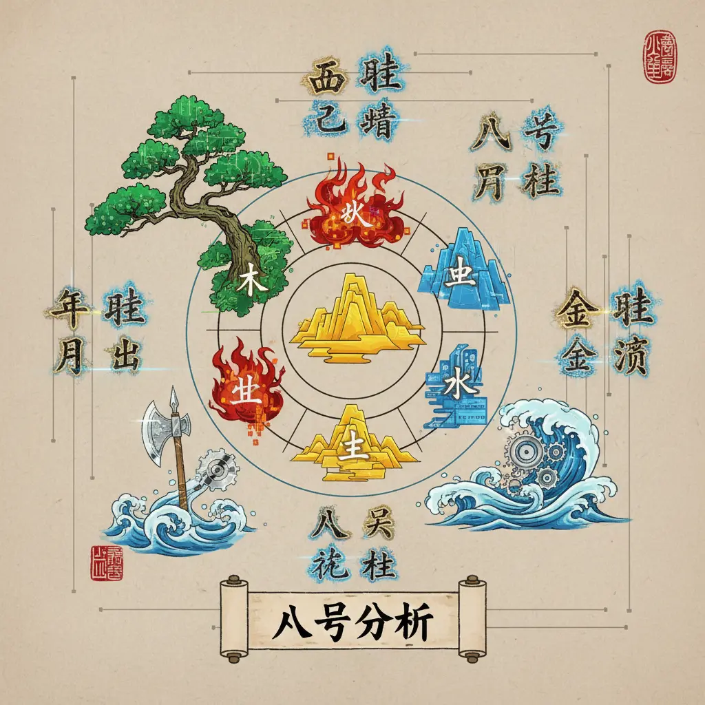八字分析 - 五行