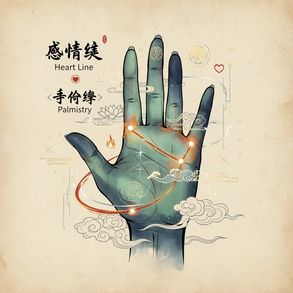 手相學 - 感情線