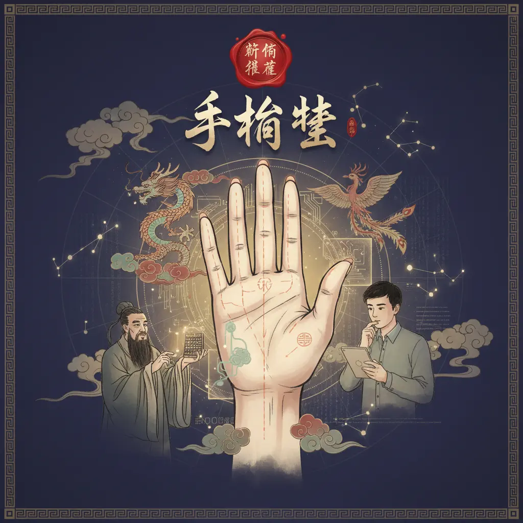 算命師傅推薦 - 手相學