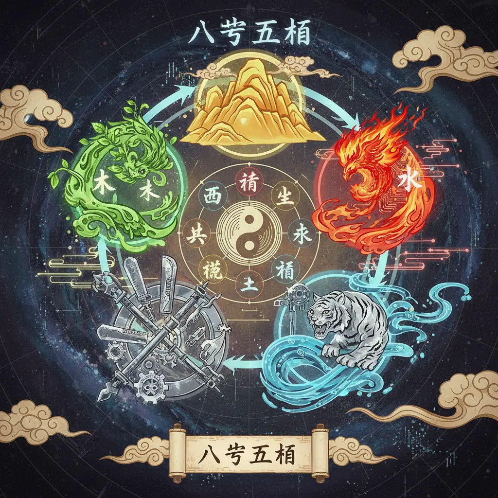 八字 - 五行