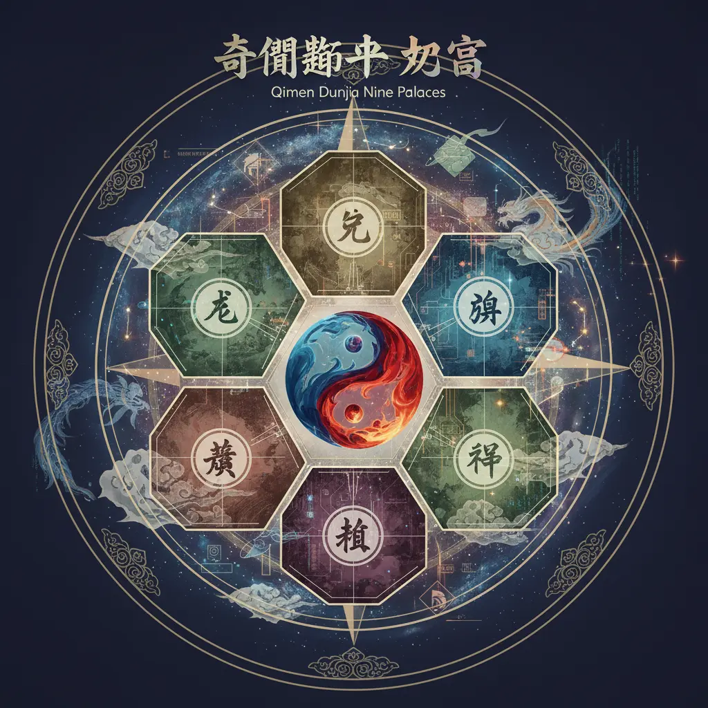 奇門遁甲 - 九宮