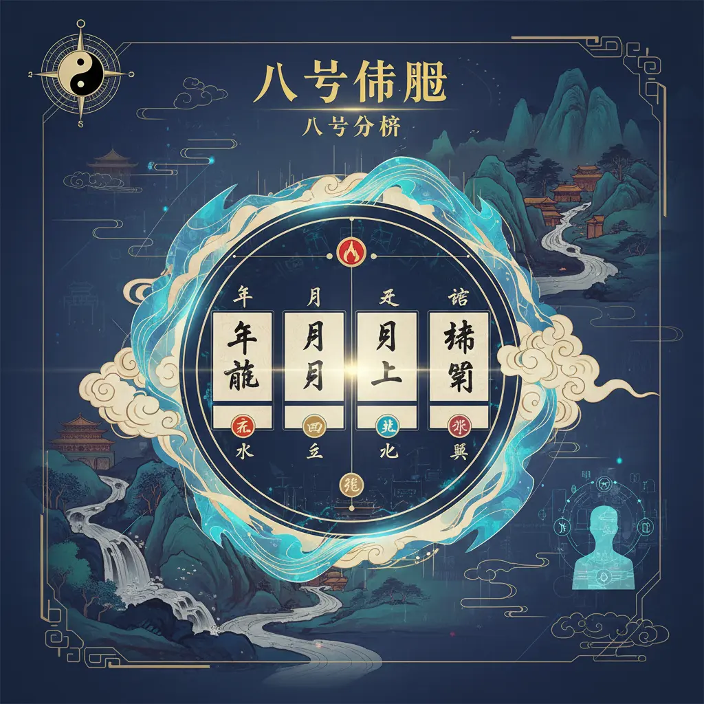 八字分析 - 八字命盤