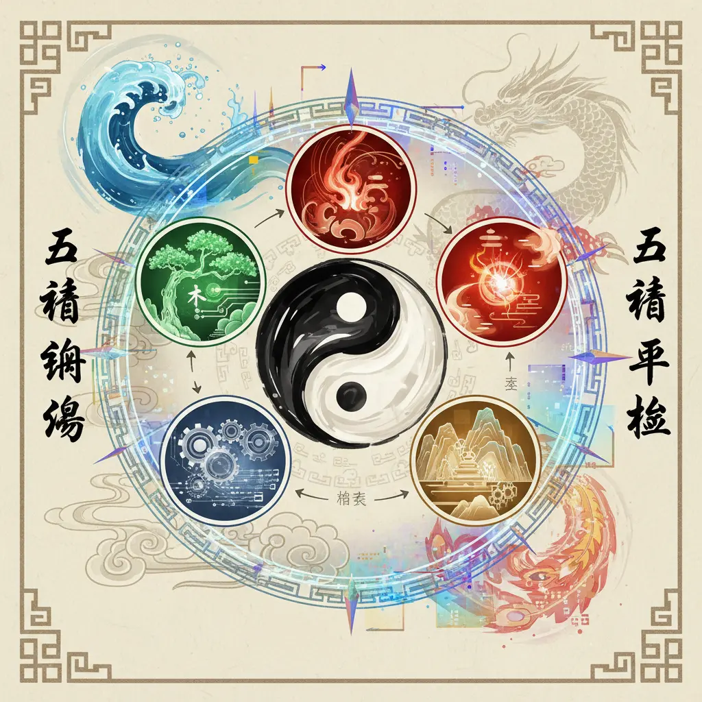 五行平衡 - 五行陰陽