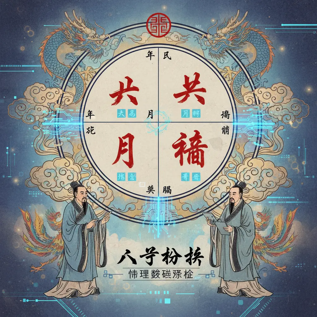 八字分析 - 八字排盤