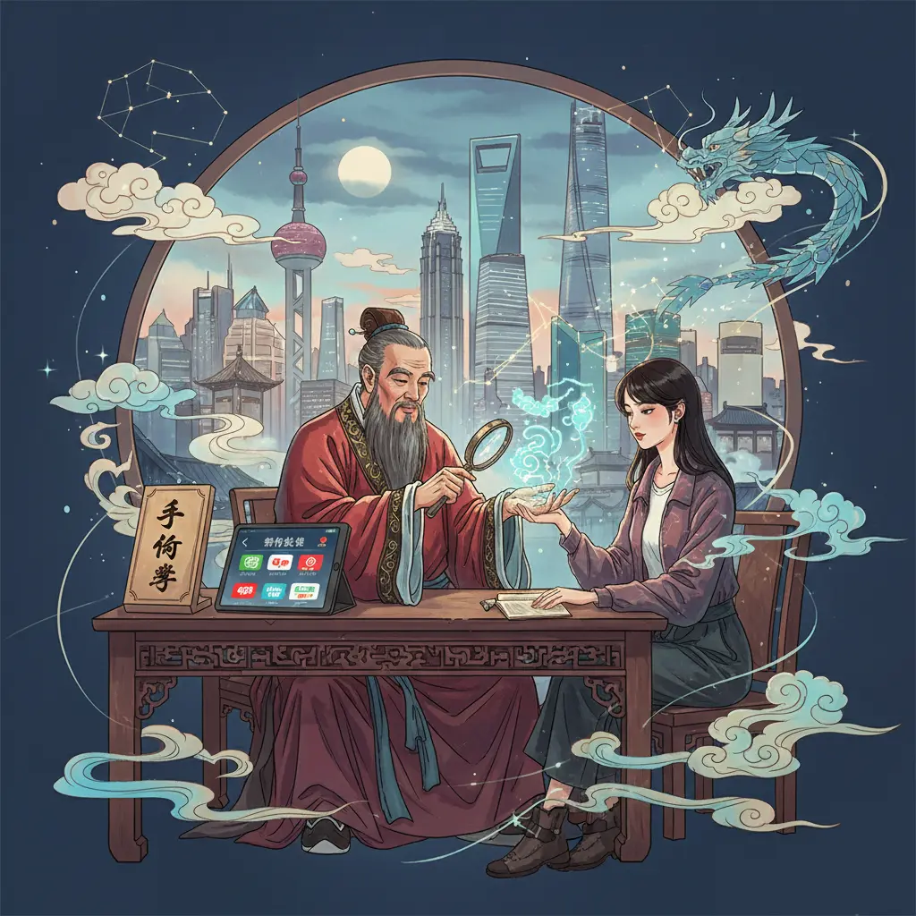 算命收費 - 手相學