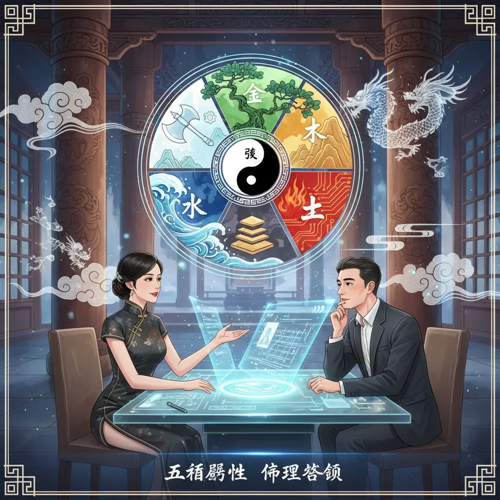 命理諮詢 - 五行屬性