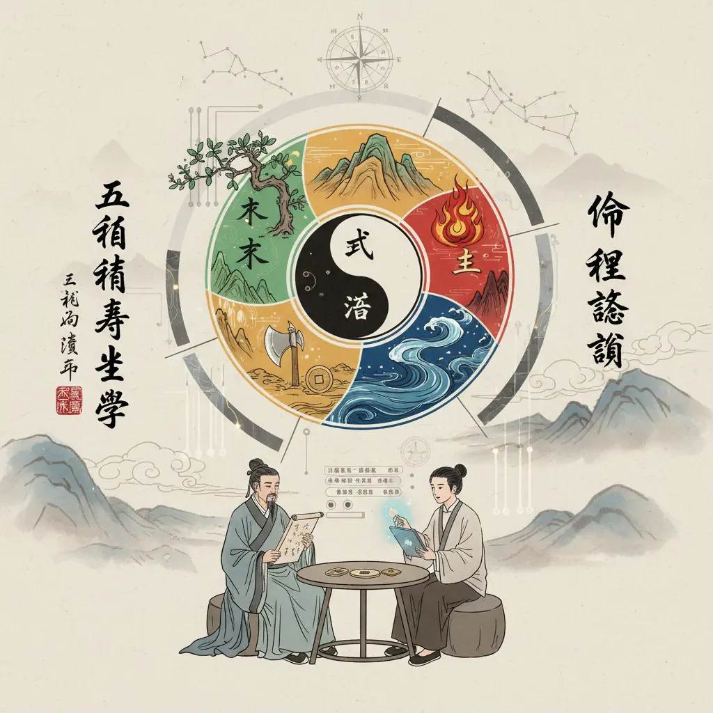 命理諮詢 - 五行養生學