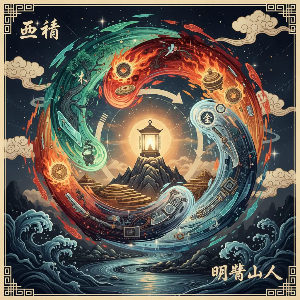 明燈山人 - 五行