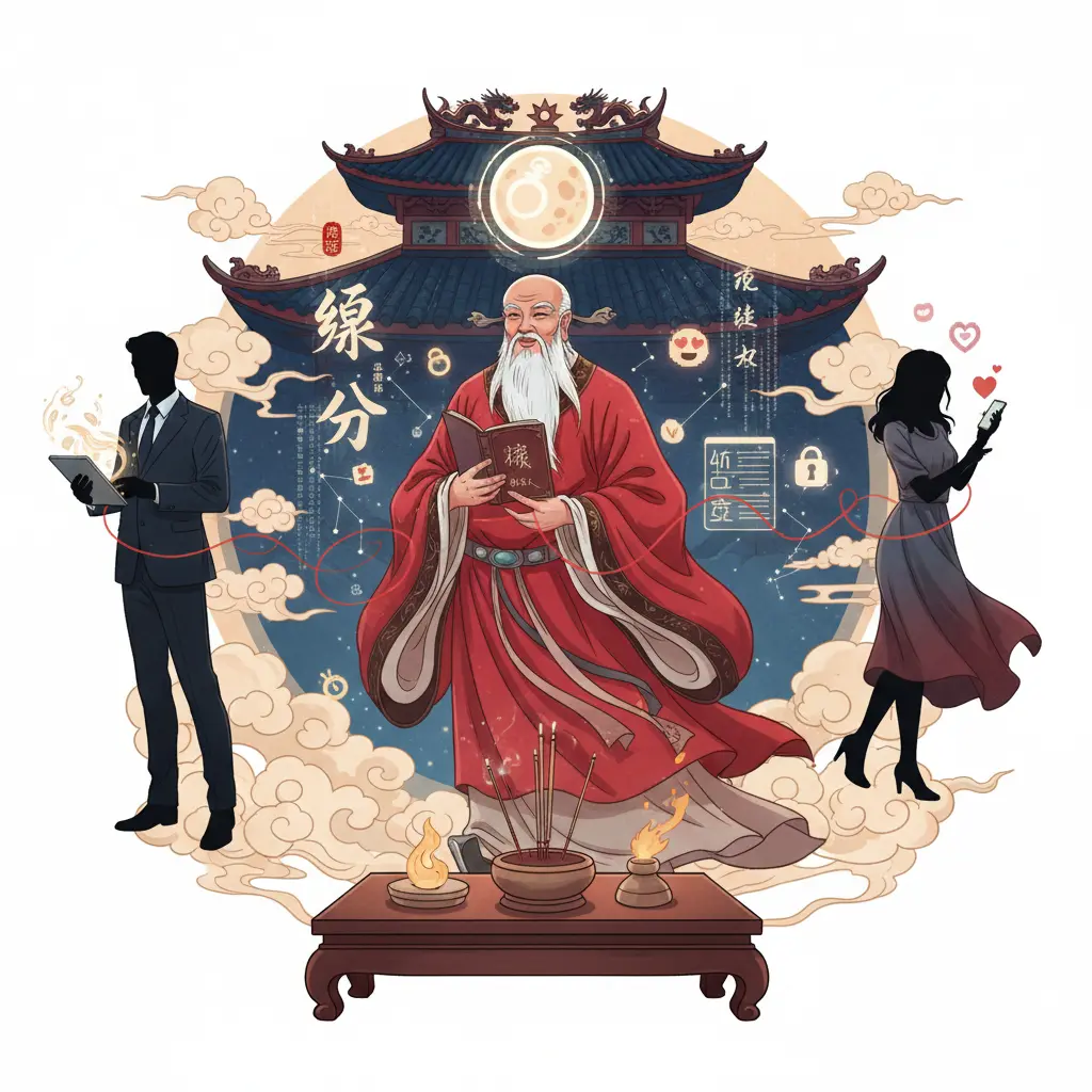 道教問神 - 月老